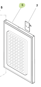 Isotherm SGC00114AA - LH Inox Door for Cruise CR65F Freezer