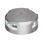 Lopolight 201-021-UL 6M - Navigation Light 3NM Masthead/360° White, Silver Anodized