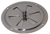 Allpa Stainless Steel Butterfly Vent With Turntable, Ø102mm