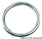Osculati 39.598.00 - Round Ring 6x40 mm (10 pcs)