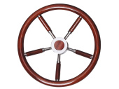 ULTRAFLEX V63/V67 Mahogany Wooden Steering Wheel 400-450 mm