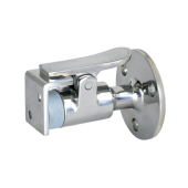 Allpa Stainless Steel Door Stop Catch, With Rubber Bumper Stop, A=61mm, B=17mm, C=50mm, D=30mm