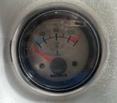 Vetus LNTEMP24 - Temperature Gauge 24V Beige