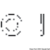 Osculati A2 AISI 304 Stainless Steel Flat Washers DIN 125 / UNI 6592, M3–M16