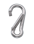 Allpa Stainless Steel Snap Hook With Assymetric Opening, Ø8mm, L=80mm, Opening 22mm