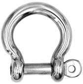 Hollex Hook Closure Forged 6 mm Eye Bolt With Lock Pin AISI 316