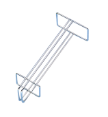 Allpa Stainless Steel Bracket For Security Line T0206230