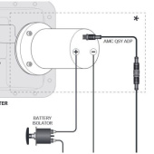 Quick 30 cm Extension Adapter for Bow Thruster AMC-QSY