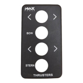 Max Power Black Protective Plate Double Joystick Panel