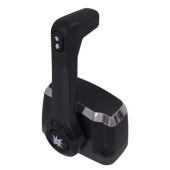 SeaStar CHX8641 - Xtreme Single Top Mount Control, Trim Switch, Black