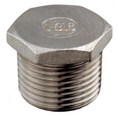 Guidi Stainless Steel Plug M BSP, Male Thread Pipe Plug