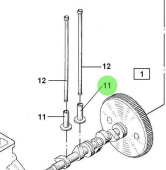 Bukh 000E7676 - Cam Follower Cup for DV29RME and DV32 Engines