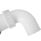 Nuova Rade 197061 - Thru-Hull 90º, Female Connector, White, 2" (50mm)