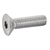 Euromarine ISO 10642 - A4 M 8X40 F/T - VMTFHC HC Hexagonal Socket Countersunk Metal Screws