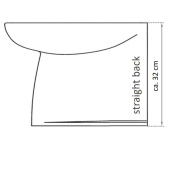Jabsco 58068-1000 - Toilet Bowl for Straight Deluxe Flush 58080/58280 Toilets