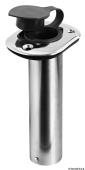 Osculati 41.211.72 - Flush-mount Stainless Steel rod holder 42 mm 90°