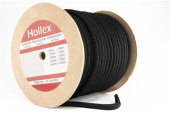 Hollex Mooring Rope Black 12mm 3 Strands Roll=100m