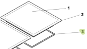 Isotherm SDF00070AA - Internal Gasket for BI92 Built-In Refrigerator/Freezer