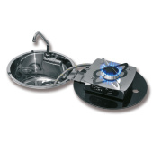 Trem Z0801701 - Combination Gas Stove With Retractable Sink