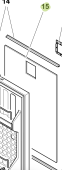 Isotherm SGA00159AA - Door Kit Panel for Cruise CR65 Elegance Fridge