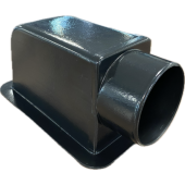MBC Plenum Box For Marine Air Conditioner Systems For SAG2010, Ø100 mm, Side Junction