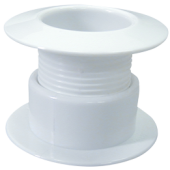 Allpa Plastic Skin Fitting (The Screw), Ø1-1/4 "Thread, L=28-44mm, Flange Size=57mm, Inner Size=30mm