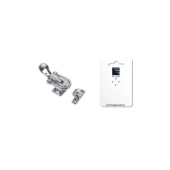 Foresti & Suardi 85.C - Anti-Rattle Door Toggle 72x35mm Chrome Blister