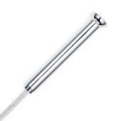 STA-LOK 042 Swage Stemball Terminals for Wire Ropes 316 Stainless Steel