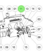 Nanni Diesel 970315179 - 83D Thermostat for N4.85 and N4.100 Engines