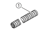 Webasto 1320847A - Damper Suction Hose For Combustion Air Ø 18 mm - Ø 25 mm Length 1110 mm.