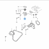 Vetus STM1234 - Thermostat Housing