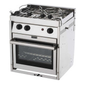 Force 10 F63253 Gimbaled Ranges 2-burner Marine Stove With Oven & Broiler - American Compact