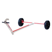 Optiparts EX1076FA - Optimist Trolley Axle Only