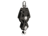 Lewmar 29925034BK - Synchro Block Fiddle With Becket 50mm