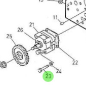 Nanni Diesel 970302926 - M6x48 Engine Block Bolt for 5.250TDI and 5.280HE Engines