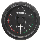 Vetus RPI1810B - Rudder Position Indicator, Black, 12/24 Volt