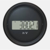 VDO B00005303 – ViewLine Hour Counter / Voltmeter 9-48V Black 52 mm