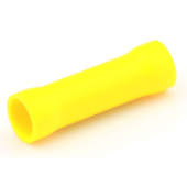 Female Sleeve Connector - Yellow, 2.5 - 6.0 mm, 50 pcs