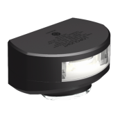 Lopolight 301-006DLX-B - Navigation Light 2NM Stern Light with 6W Decklight Black