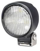 Hella Model 70 Searchlight LED 2100 Lumen, Spot, Black Housing