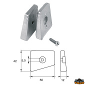 Trem L8147310 - Anodes For Bombardier Engines (Johnson-Evinrude-OMC)