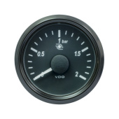 VDO A2C3833490001 - SingleViu 2107 Turbo Pressure 2Bar Black 52mm