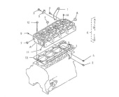 Nanni Diesel 970310784 - BOLT,CYLINDER HEAD for 4.330TDI