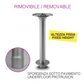 Barka 08.25.17400 - 10193/74 Removable Table Pedestal Without Base