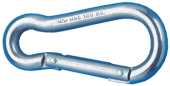 Allpa Stainless Steel Snap Hook, Ø5mm, H=50mm (Breaking Load 280kg)