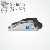 Clamcleat CL211 Mk1 Racing Junior Aluminium Cleats for 3–6 mm Rope