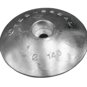 Tecnoseal 00105P - Zinc Disc Anode Single Ø140mm Heavy