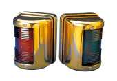 Foresti & Suardi Port and Starboard Navigation Lights Brass (2 pcs.)