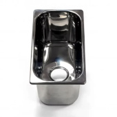Barka Washbasin Single Stainless Steel 30x15x15 cm