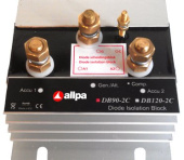 Allpa Diode Block 'DB-120-2C', Max. Charge Current 100a, Max. Alternator Current 120a